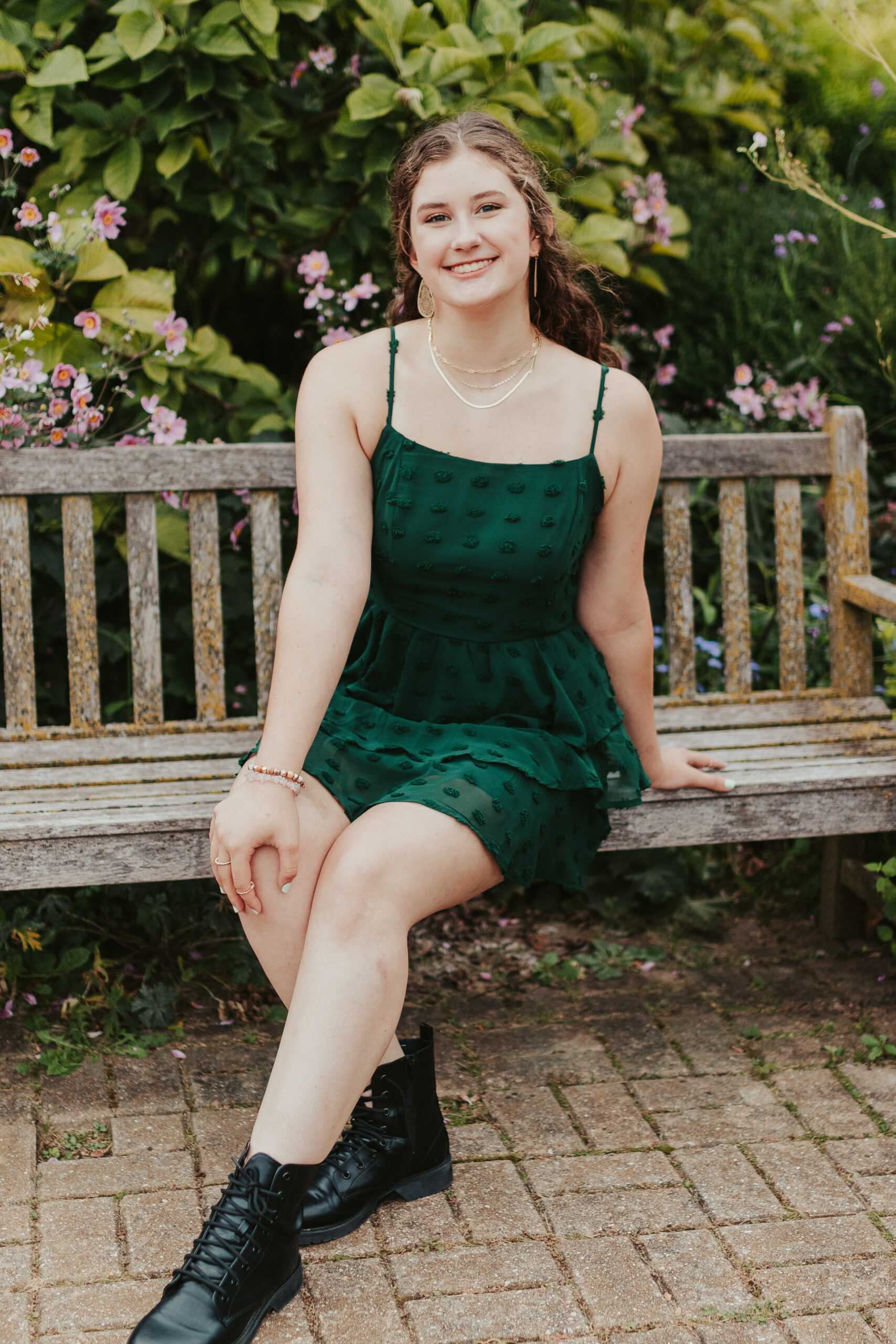 Olivia Olson Senior Photos Olbrich Gardens 26 scaled